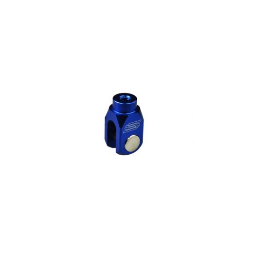 Chape de réglage de frein arrière bleu Yamaha/Fantic/Suzuki
