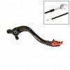 Pédale de frein arrière RFX Pro ST (Anodisé dur noir/orange) - KTM SX/EXC250