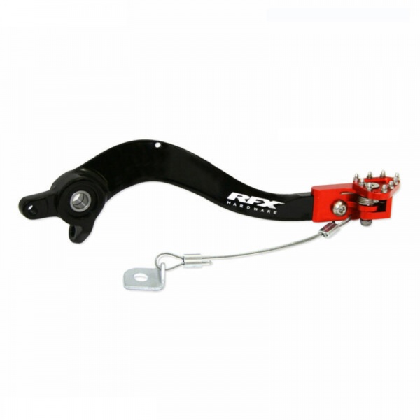 Pédale de frein arrière RFX Pro FT (Noir/Orange)