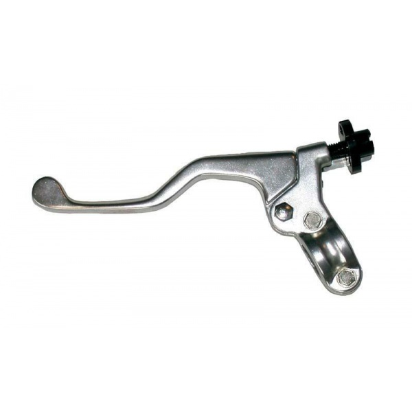 Levier court + cocotte d'embrayage BIHR aluminium forgé poli universel Levier court + cocotte d'embrayage BIHR aluminium forgé poli universel