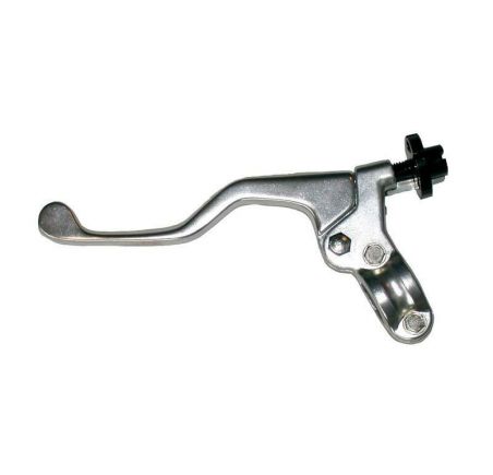 Levier court + cocotte d'embrayage BIHR aluminium forgé poli universel