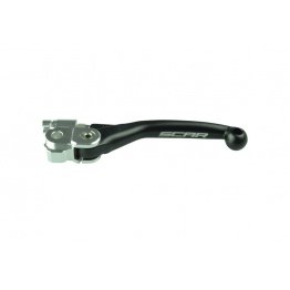 Levier d'embrayage SCAR repliable noir