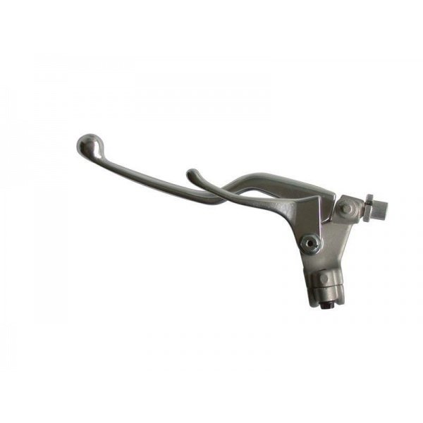 Levier + cocotte d'embrayage BIHR avec décompresseur forgé 4 temps poli universel Levier + cocotte d'embrayage BIHR avec décompresseur forgé 4 temps poli universel