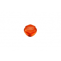 Couvercle maître-cylindre arrière SCAR orange KTM