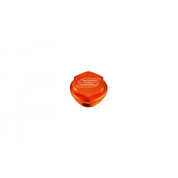 Couvercle maître-cylindre arrière SCAR orange KTM