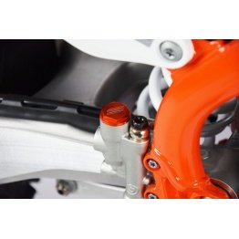 Couvercle maître-cylindre arrière SCAR orange KTM/Husqvarna/Husaberg/Sherco
