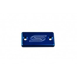 Couvercle maître-cylindre avant SCAR bleu Yamaha YZ/YZF/WRF / Kawasaki KX/KXF / Suzuki RMZ
