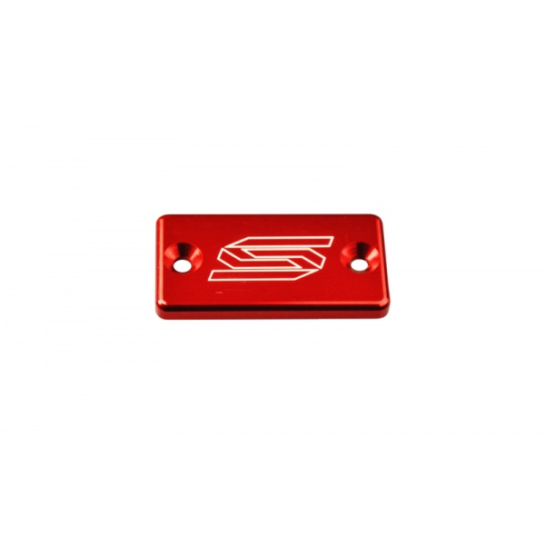 Couvercle maître-cylindre avant SCAR rouge Kawasaki KX/KXF / Yamaha YZ/YZF/WRF (Nissin)