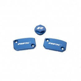 Jeu de bouchons de réservoir RFX Pro bleu Husqvarna FC/TC 2016-2021  (Frein et embrayage Brembo)