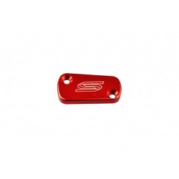 Couvercle maître-cylindre arrière SCAR rouge Kawasaki KX/KXF / Suzuki RMZ