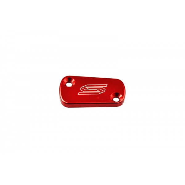 Couvercle maître-cylindre arrière SCAR rouge Kawasaki KX/KXF / Suzuki RMZ Couvercle maître-cylindre arrière SCAR rouge Kawasaki KX/KXF / Suzuki RMZ