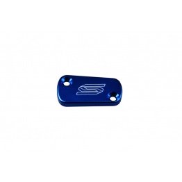 Couvercle maître-cylindre arrière SCAR bleu Kawasaki KX/KXF / Suzuki RMZ