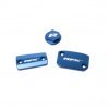 Jeu de bouchons de réservoir RFX Pro bleu Husqvarna FC/FE/TC/TE/TX (Frein Brembo et embrayage Magura)