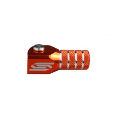 Sélecteur de vitesse SCAR noir mat/embout orange