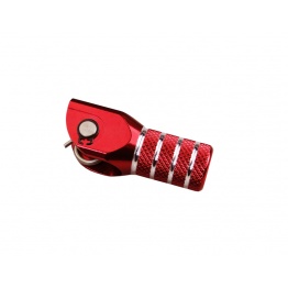 Sélecteur de vitesse SCAR noir mat/embout rouge