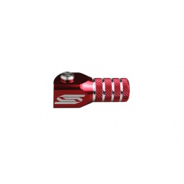 Sélecteur de vitesse SCAR noir mat/embout rouge