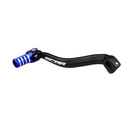 Sélecteur de vitesse SCAR noir mat/embout bleu