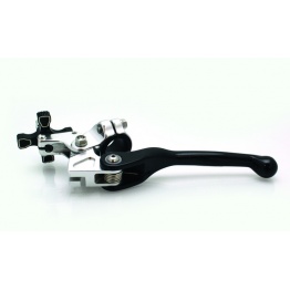 Levier embrayage repliable + cocotte BIHR aluminium noir universel