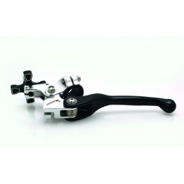 Levier embrayage repliable + cocotte BIHR aluminium noir universel