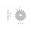 Pignon AFAM acier standard 27100 - 420