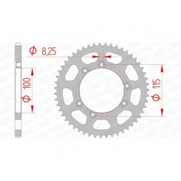 Couronne AFAM acier standard 92115 - 420