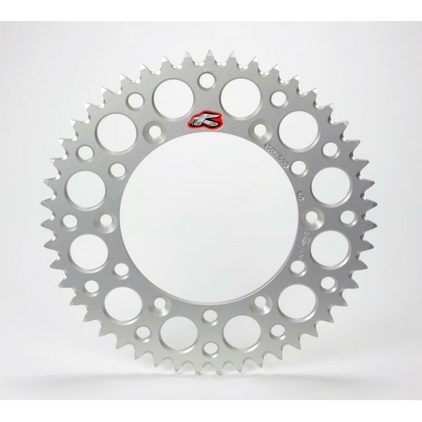 Couronne RENTHAL aluminium Ultra-Light anti-boue 154U - 520 Couronne RENTHAL aluminium Ultra-Light anti-boue 154U - 520