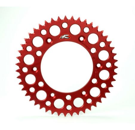 Couronne RENTHAL aluminium Ultra-Light anti-boue 154U - 520