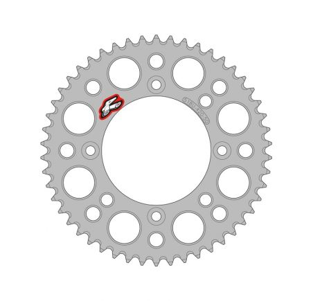 Couronne RENTHAL aluminium ultra-light anti-boue 518U - 420