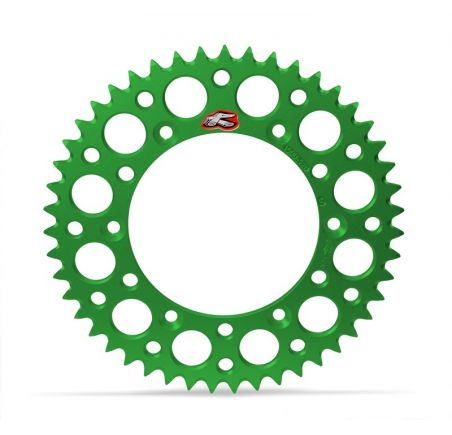 Couronne RENTHAL aluminium Ultra-Light anti-boue 112U - 520