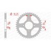 Couronne AFAM acier standard 14310 - 520