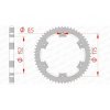 Couronne AFAM acier standard 12207 - 428