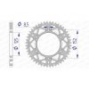 Couronne AFAM aluminium Ultra-Light anti-boue 39300 - 520