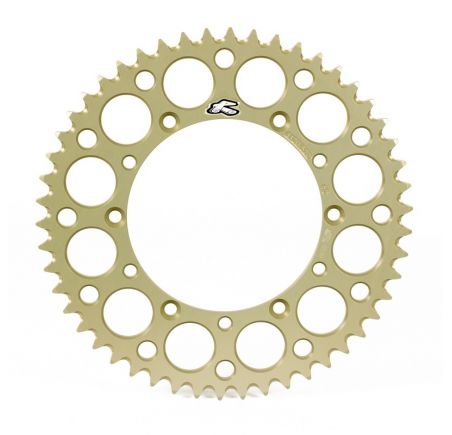 Couronne RENTHAL aluminium Ultra-Light anti-boue anodisé dur 224U - 520