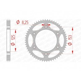 Couronne AFAM acier standard 10228 - 428