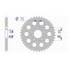 Couronne AFAM aluminium 72105 - 415