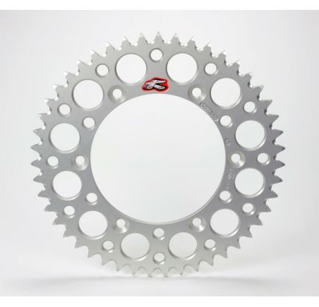 Couronne RENTHAL aluminium Ultra-Light anti-boue 131U - 520