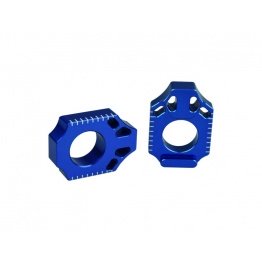 Tendeur de chaîne SCAR bleu Yamaha WRF/YZ/YZF / Fantic 125 XX/XE