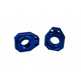 Tendeur de chaîne SCAR bleu Husqvarna / KTM / Gas Gas