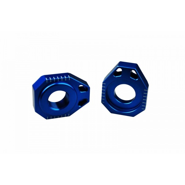 Tendeur de chaîne SCAR bleu Husqvarna / KTM / Gas Gas