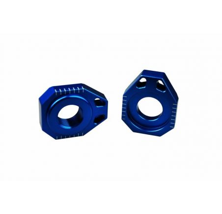 Tendeur de chaîne SCAR bleu Husqvarna / KTM / Gas Gas