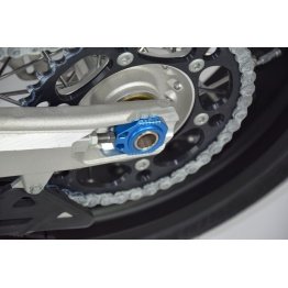 Tendeur de chaîne SCAR bleu Husqvarna FC/FE/FX/TC 2015-2022