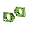 Tendeurs de chaîne vert RFX Pro pour Kawasaki 125/250 KX 2003-2008 ou 250/450 KXF