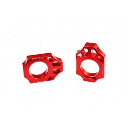 Tendeur de chaîne SCAR rouge Honda 125/250 CR 2002-2007 / 250/450 CRF R/RX/X