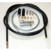 Kit de Câble de gaz universelle 6mm longueur 1.35m