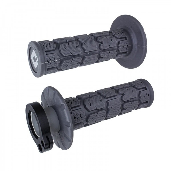 Revêtements ODI MX V2 Lock-On Rogue semi-gauffré - graphite Revêtements ODI MX V2 Lock-On Rogue semi-gauffré - graphite