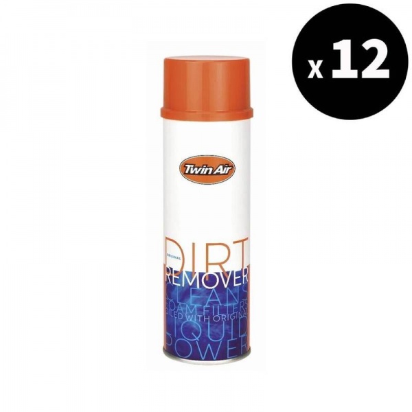 Nettoyant filtre à air TWIN AIR Liquid Dirt Remover - spray 500ml x12 Nettoyant filtre à air TWIN AIR Liquid Dirt Remover - spray 500ml x12
