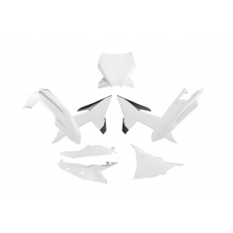 Kit plastiques RACETECH blanc KTM SX-SXF 2025-2026
