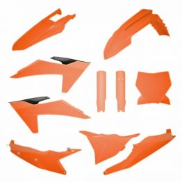 Kit plastique POLISPORT orange KTM 125-450 SX/SX-F 2023-2024