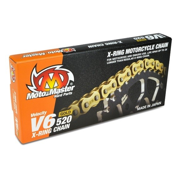 Chaine Moto-Master 520 V6 X-Ring Chaine Moto-Master 520 V6 X-Ring
