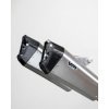 Ligne Supermotard complète double silencieux MT Race Husqvarna FS